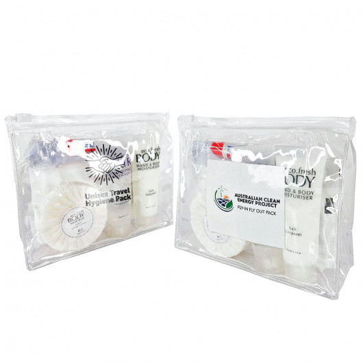 Toiletries Travel Packs Branded